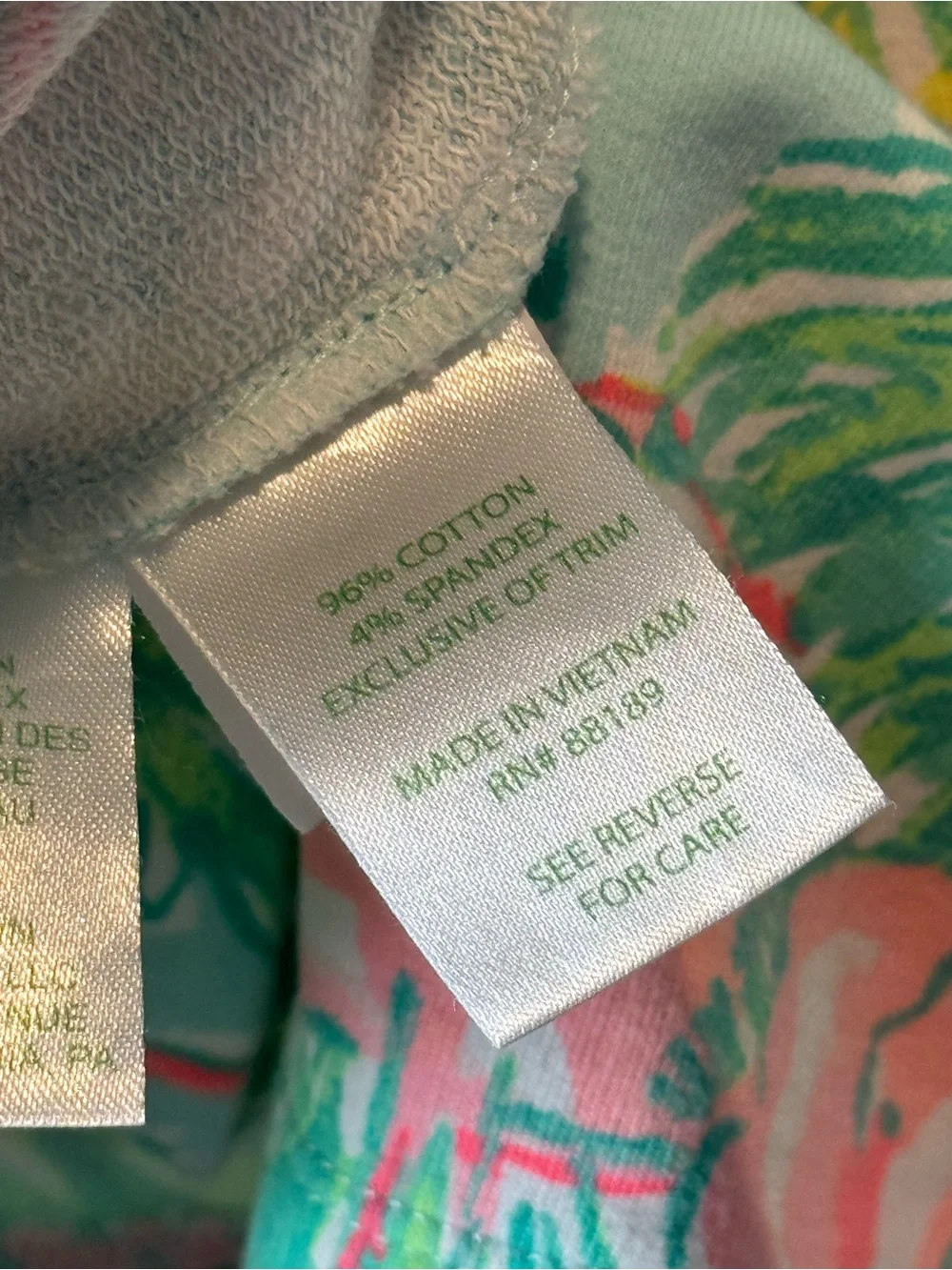 Lilly Pulitzer Girls' Skipper Popover On Parade Long-Sleeve Top Green Pink